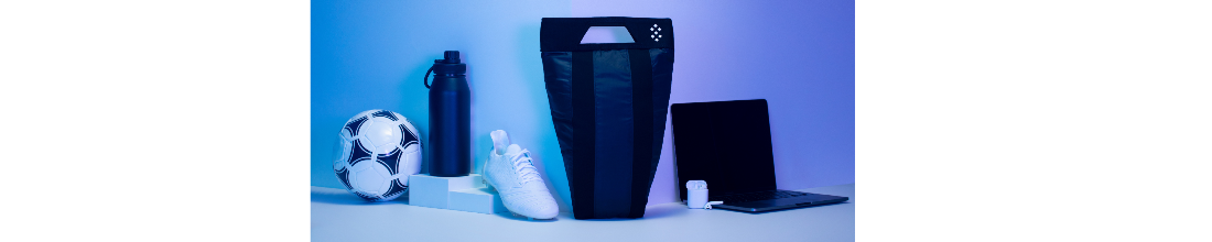 Lifestyle pictures with the Aercase cleat bag